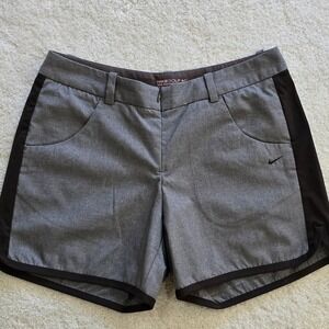 Nike Golf Womens‎ Tour Performance Shorts Gray Size 8 Athletic Skirt